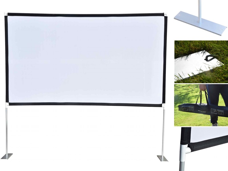 AV mobiln pltno ekonomick 100" 221x123cm