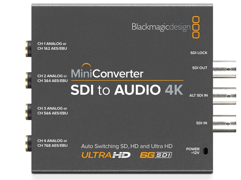 Blackmagic Design Mini Converter SDI to Audio 4K