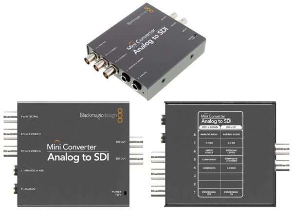 Blackmagic Design Mini Converter Analog to SDI