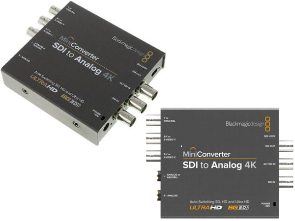 Blackmagic Design Mini Converter SDI to Analog 4K