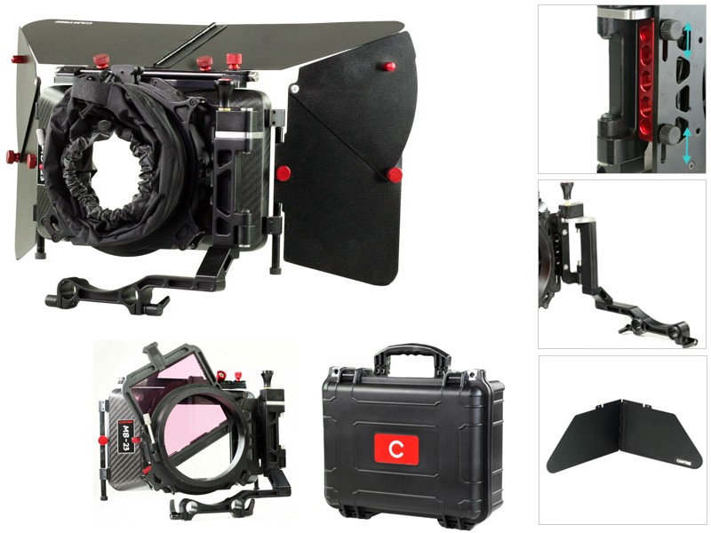 Camtree CF Swing Away wide angle Carbon Fiber Matte Box