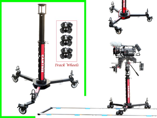 Camtree Portable Dolly + Bazooka