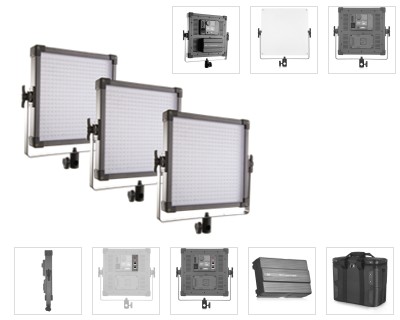 F&V K4000S SE Bi-Color LED Studio Panel 3 kit
