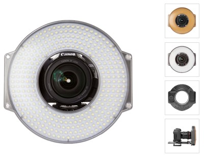 F&V HDR-300 LED Ring + adaptér - dopredaj