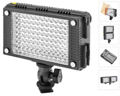 F&V Z96 LED videosvetlo + adaptér