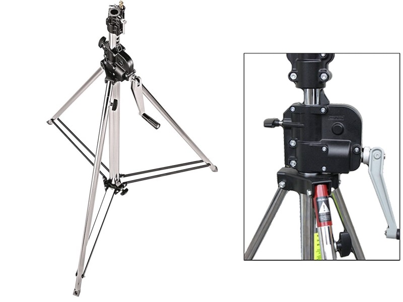 Manfrotto 083NW Steel Two-Section Wind Up Stand