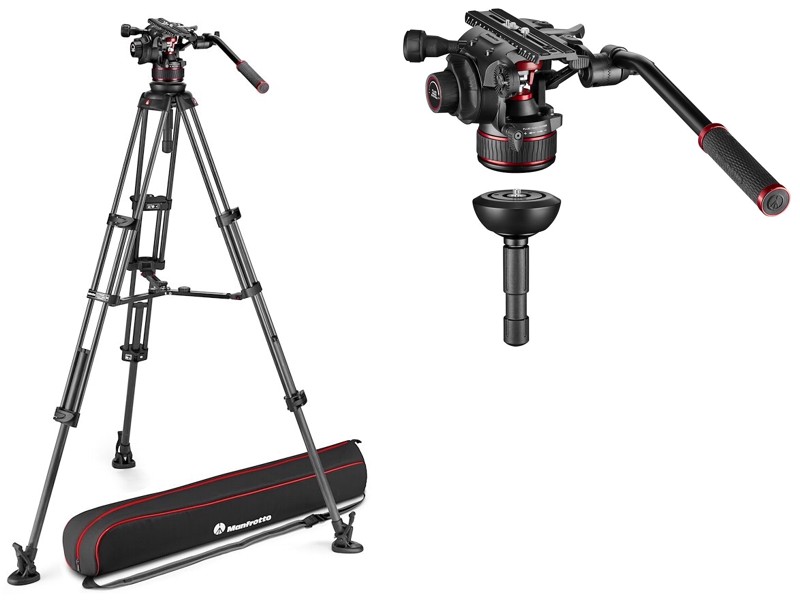 Manfrotto 612 + Alu Twin tripod MS