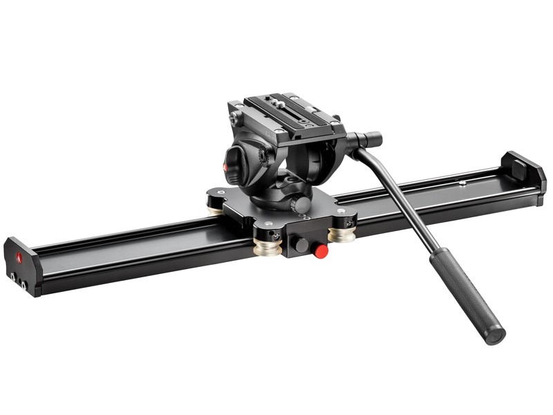 Manfrotto video slider 60cm + hlava 500