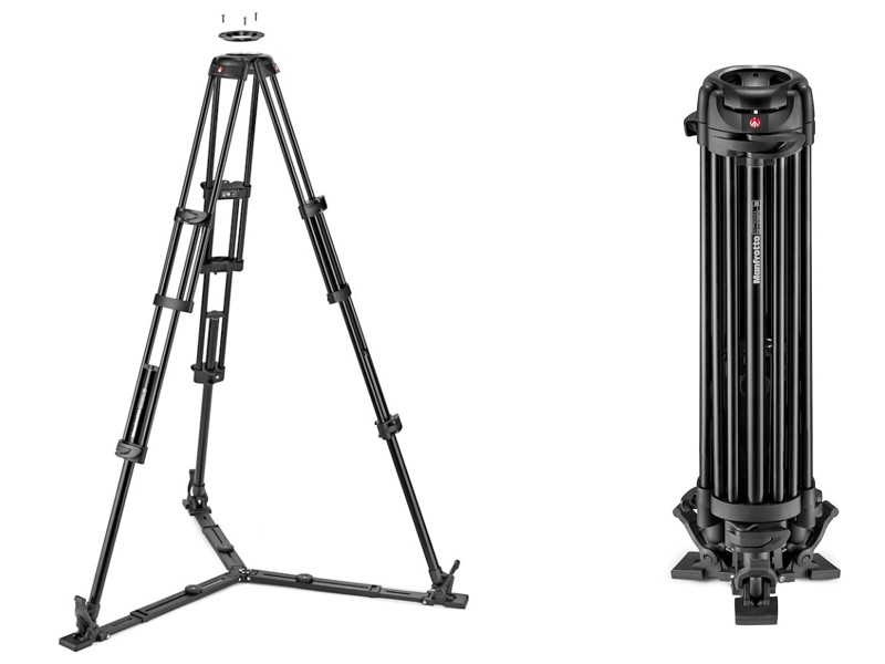 Manfrotto Alu Twin GS Tripod 100/75