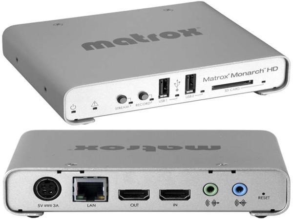 Matrox Monarch HD