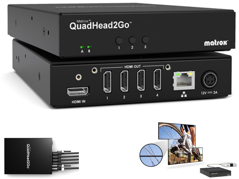 Matrox QuadHead2Go 4K (HDMI/HDMI)