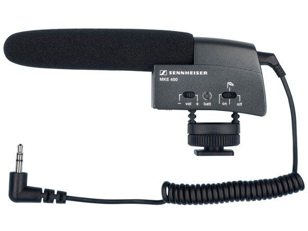 Sennheiser Shotgun mikrofón MKE400