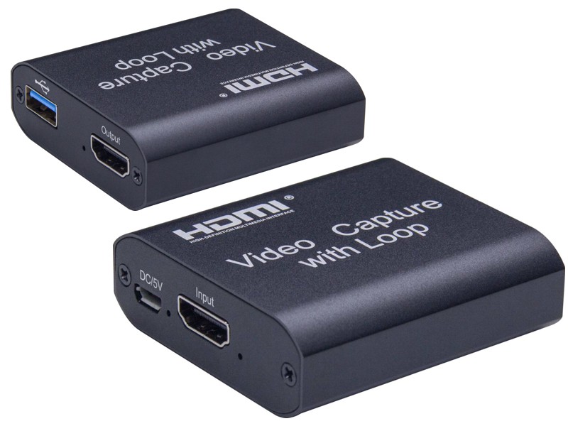 AV HDMI grabber USB s HDMI výstupom