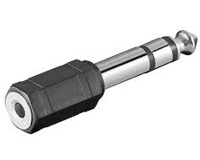 Redukcia 3.5mm stereo na 6.4 stereo jack M