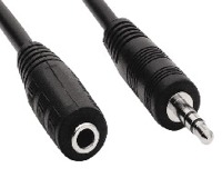 kbel 3.5mm stereo jack 5m M/F