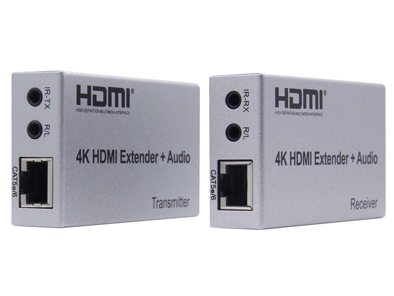 Extender HDMI 100m 4K audio výstup  Extender HDMI 100m 4K audio výstup