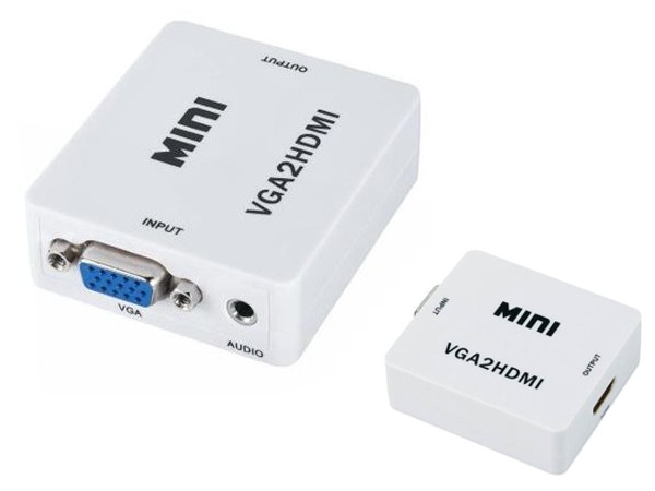 Prevodník VGA a audio na HDMI