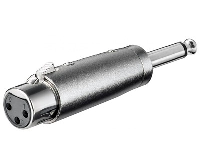 Jack XLR M/F redukci