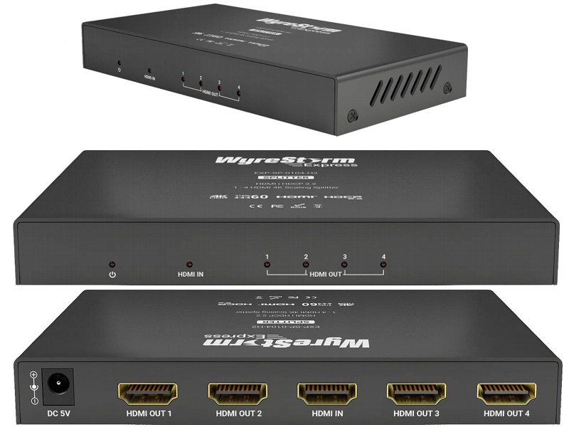 Wyrestorm 1x4 HDMI 4K splitter