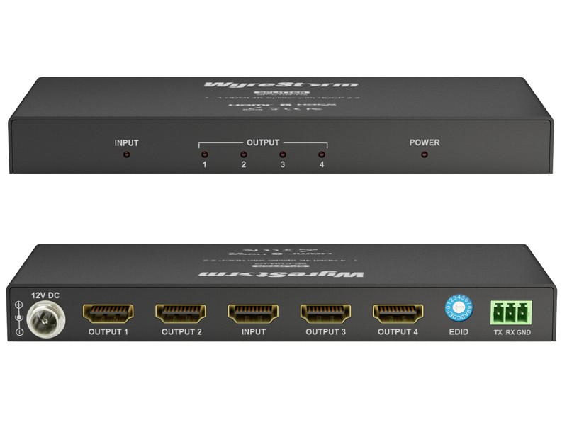 Wyrestorm 1x4 HDMI 4K60 splitter