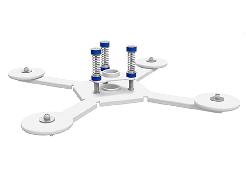 Stropn� dr�iak antivibra�n� adapt�r 45kg biely