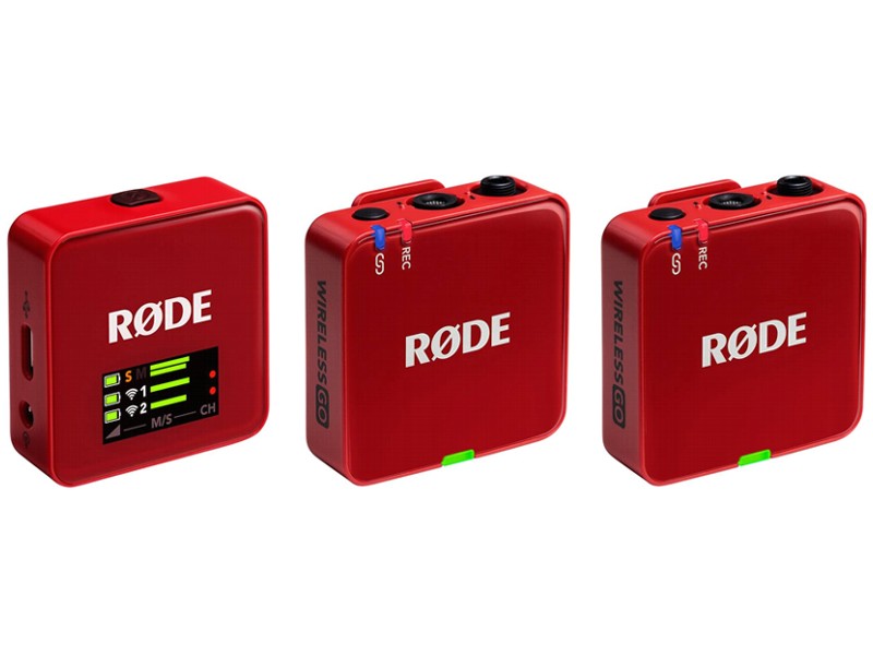 Rode Wireless GO Gen 3 Red